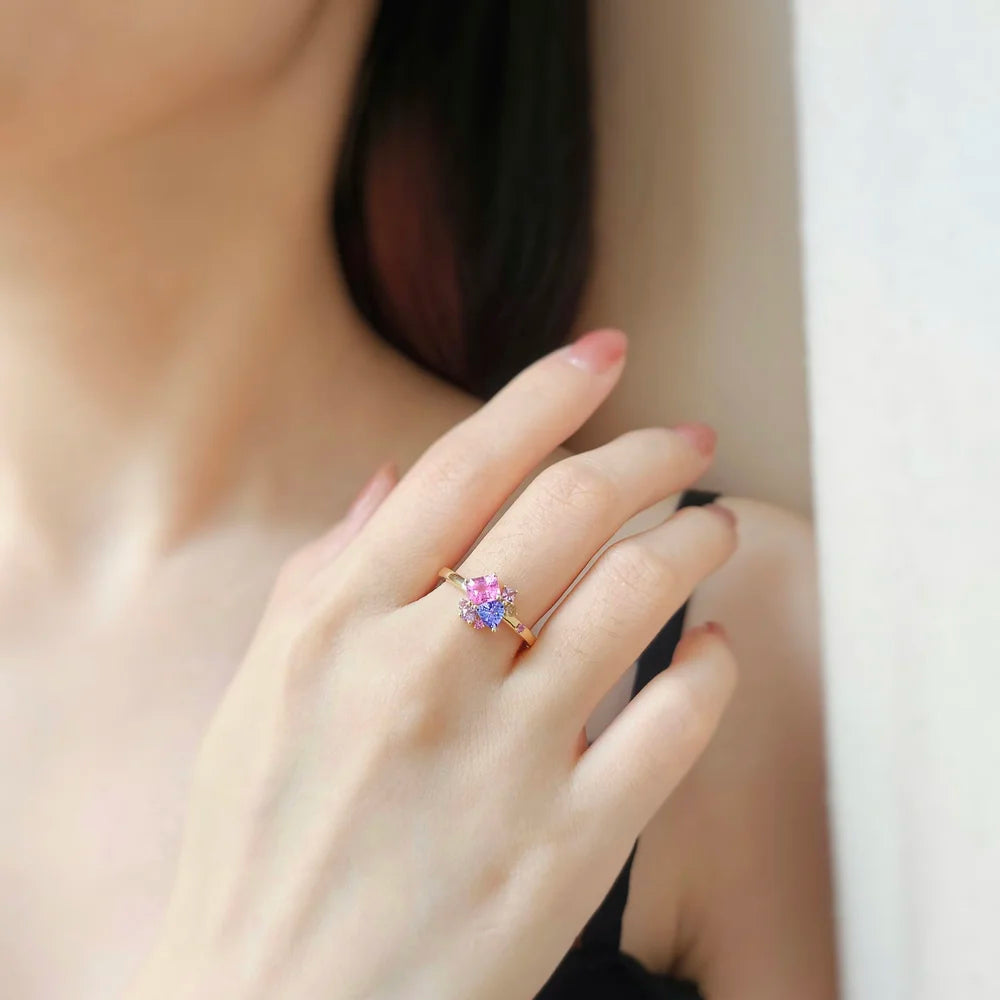 14K Tryst Gemstone Ring