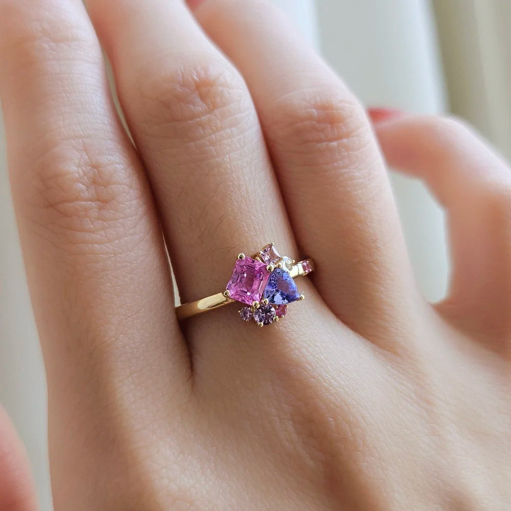 14K Tryst Gemstone Ring