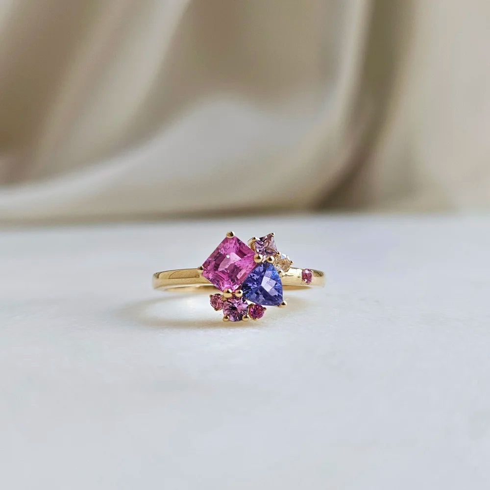 14K Tryst Gemstone Ring