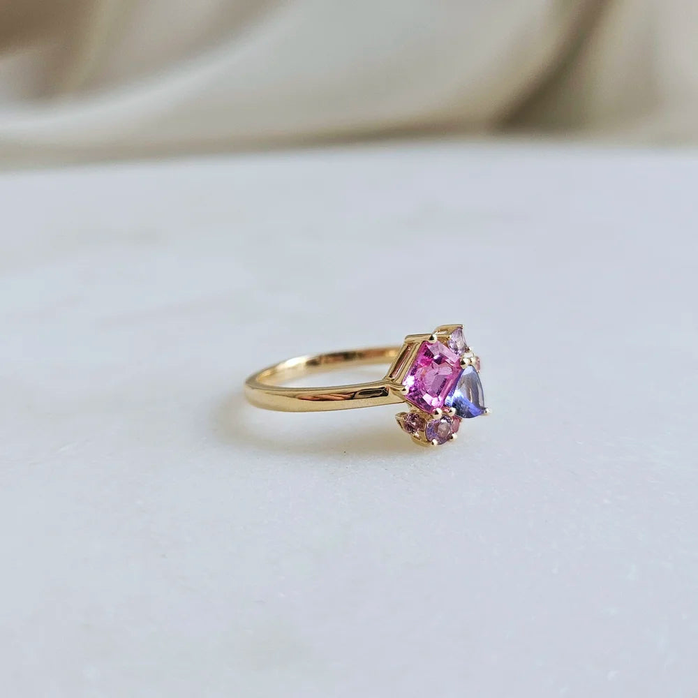 14K Tryst Gemstone Ring