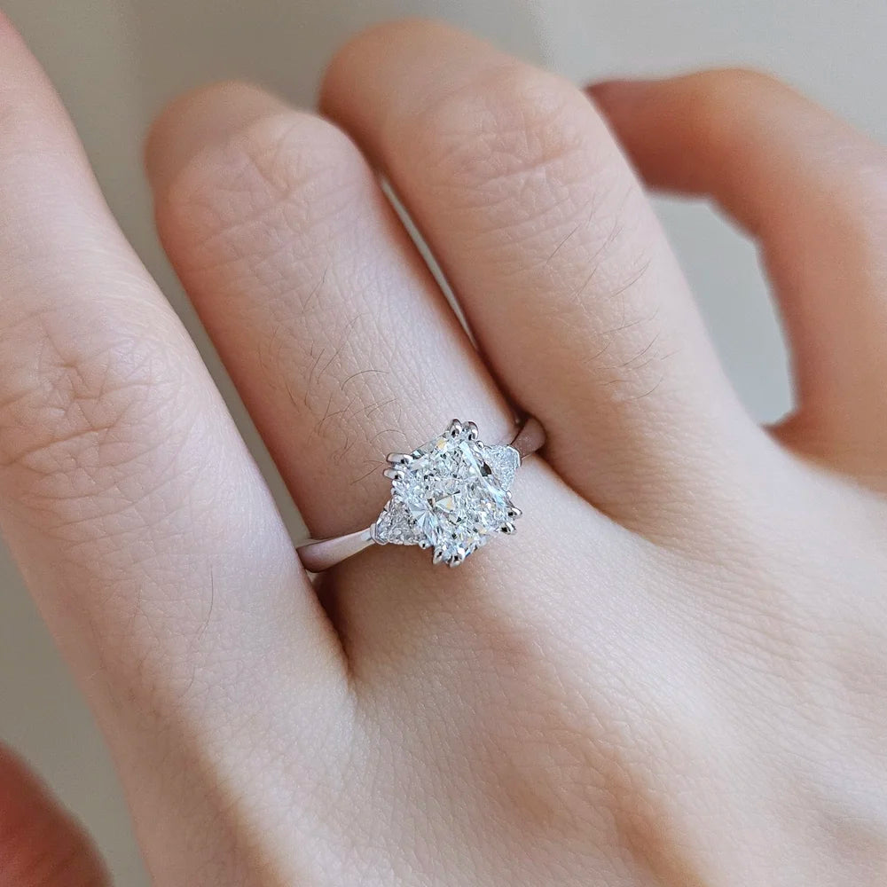 18K Aiden Lab-grown Diamond Engagement Ring