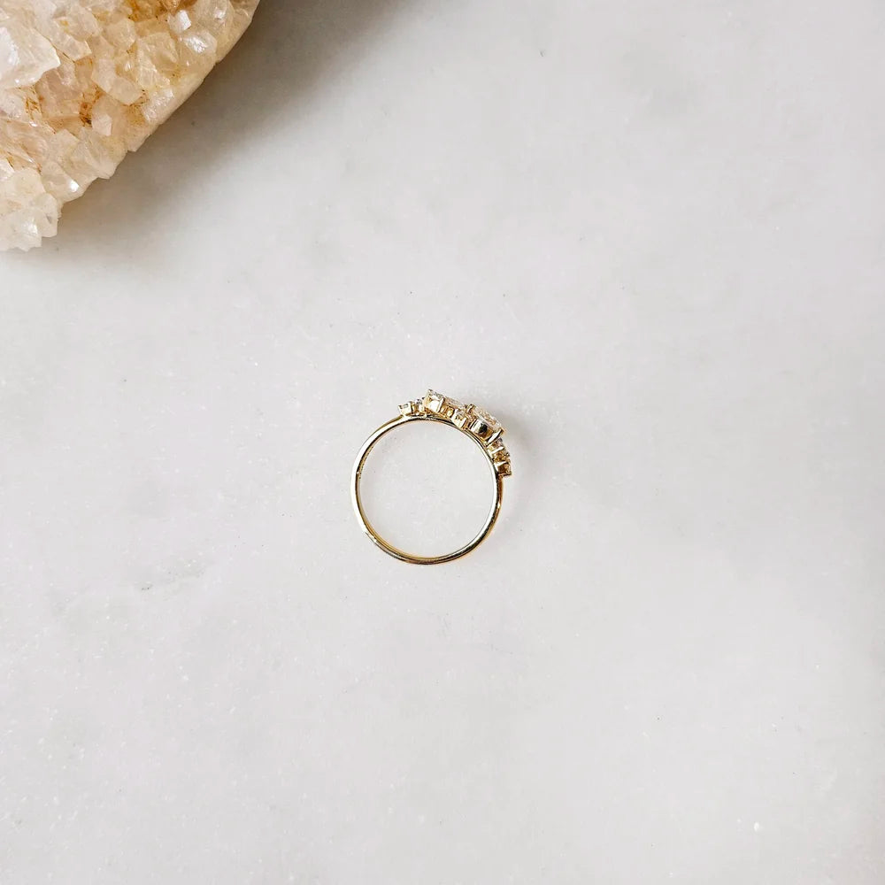 18K Aviva Lab-grown Diamond Ring