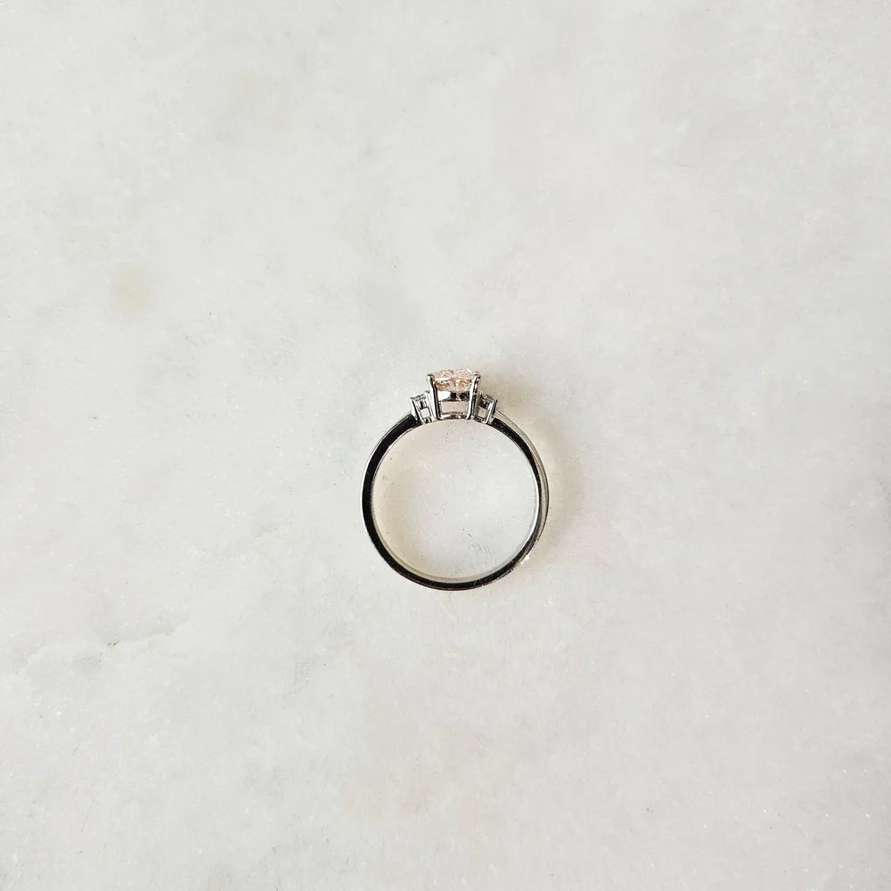 18K Cosmic Pink Lab-grown Diamond Ring