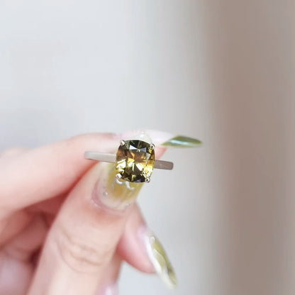 18K Logan Parti-Sapphire Ring