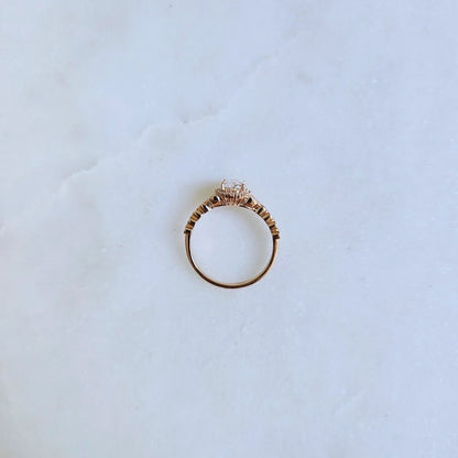 18K Aurora Flora Lab-grown Diamond Ring