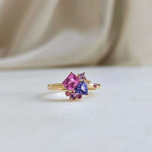 14K Tryst Gemstone Ring