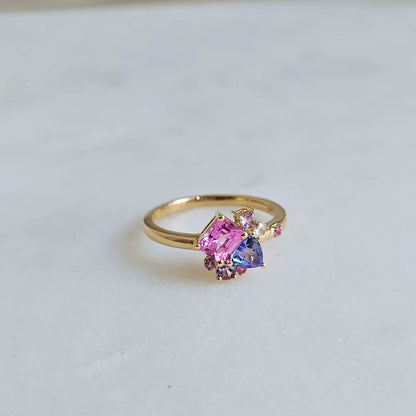 14K Tryst Gemstone Ring