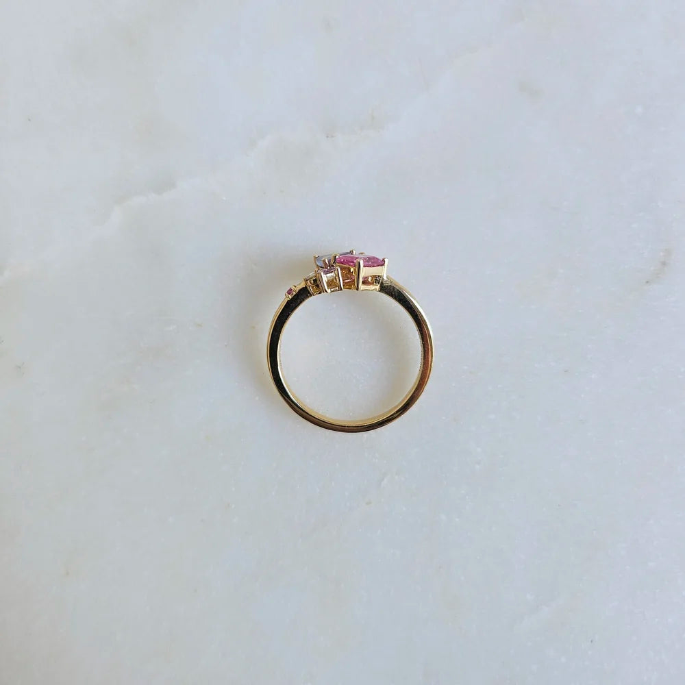 14K Tryst Gemstone Ring