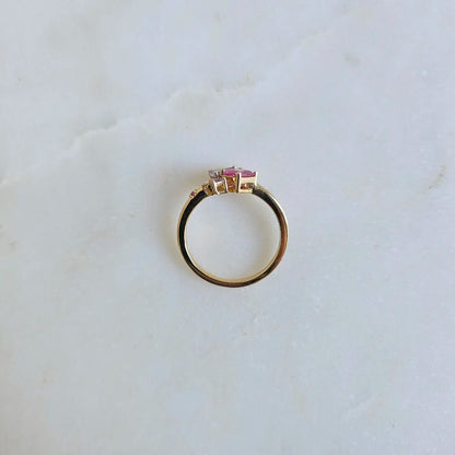 14K Tryst Gemstone Ring