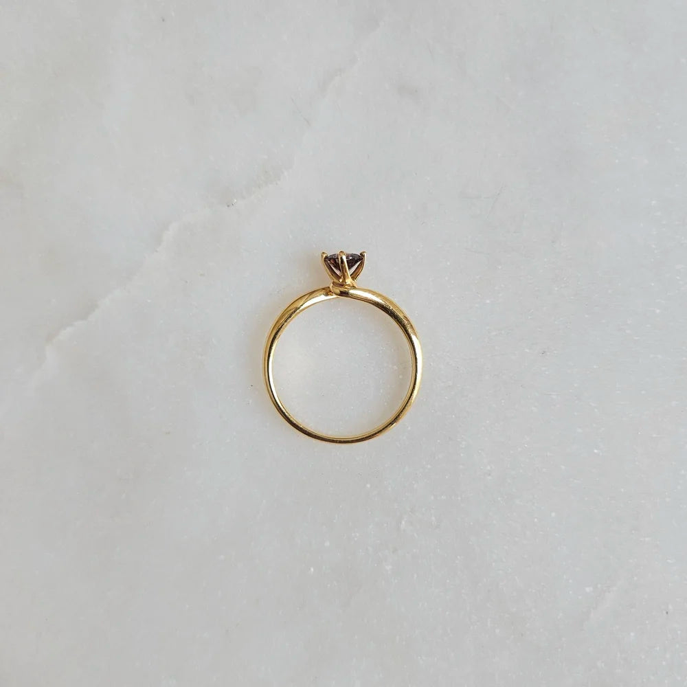 18K Colton Sapphire Ring