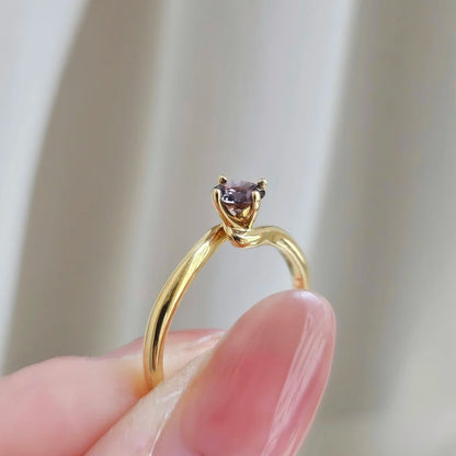 18K Colton Sapphire Ring
