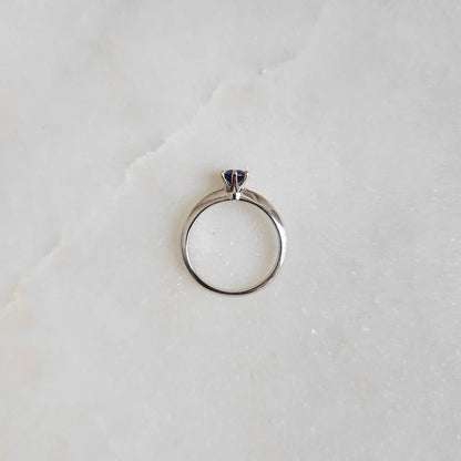 18K Sylas Royal Blue Sapphire Ring