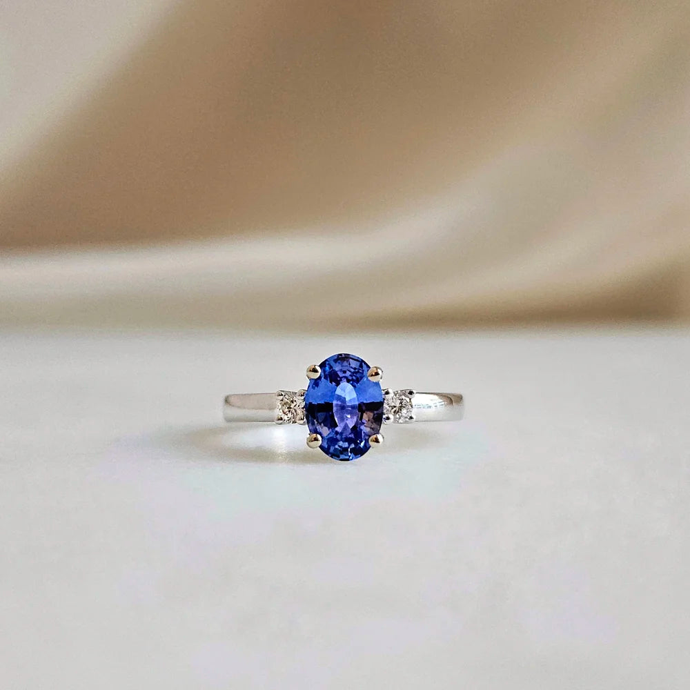 Cosmic Blue Sapphire Ring