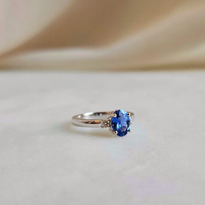 Cosmic Blue Sapphire Ring