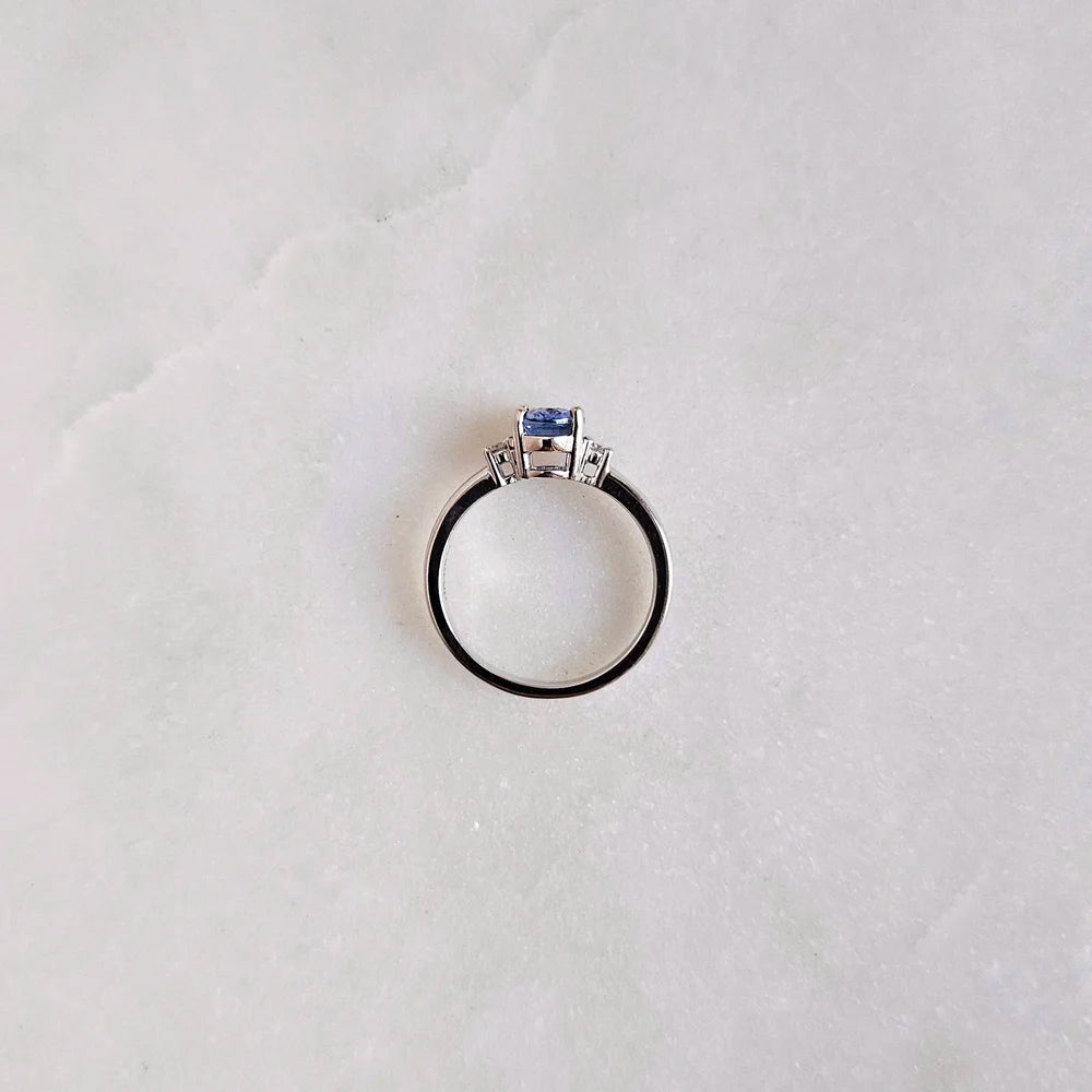 Cosmic Blue Sapphire Ring