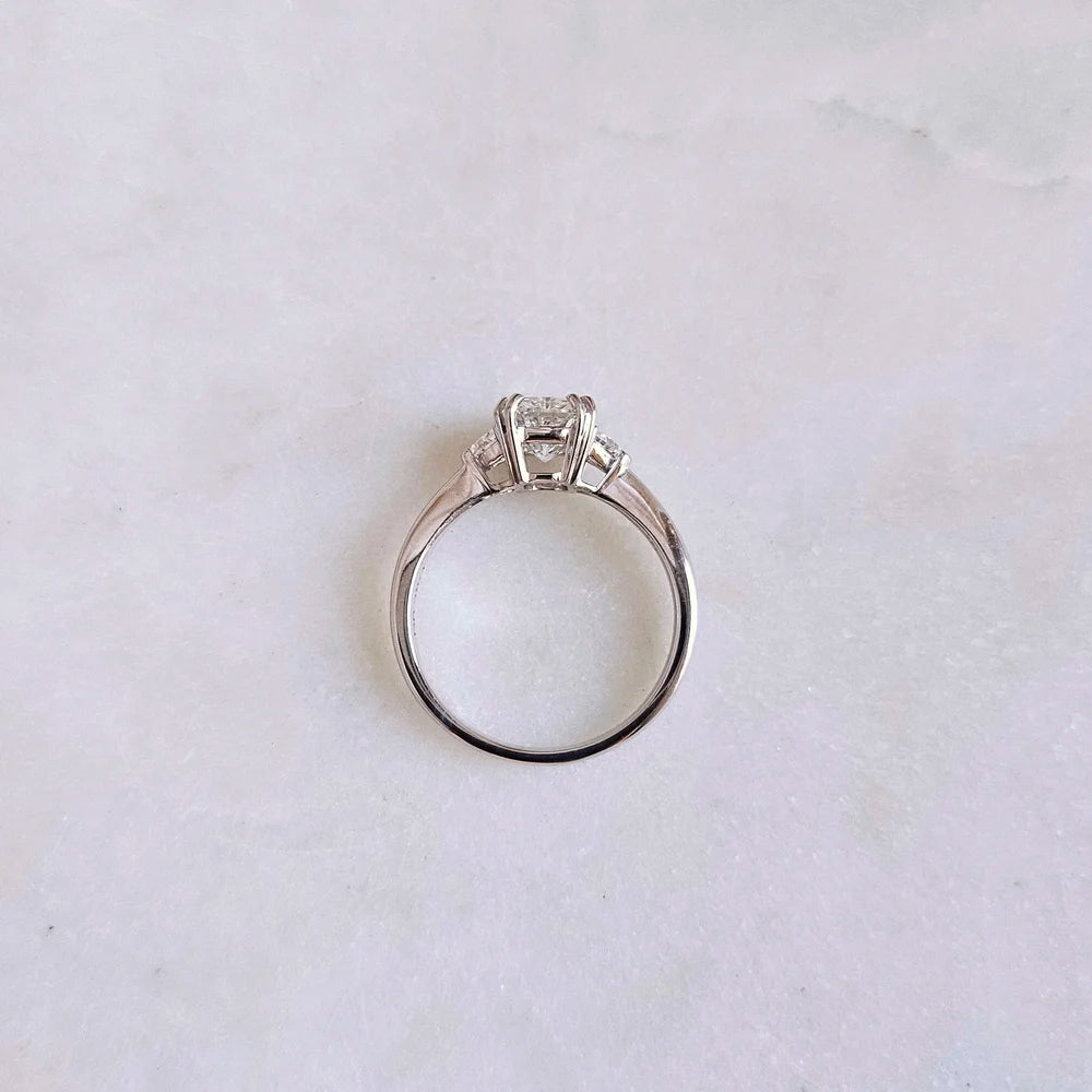 18K Aiden Lab-grown Diamond Engagement Ring
