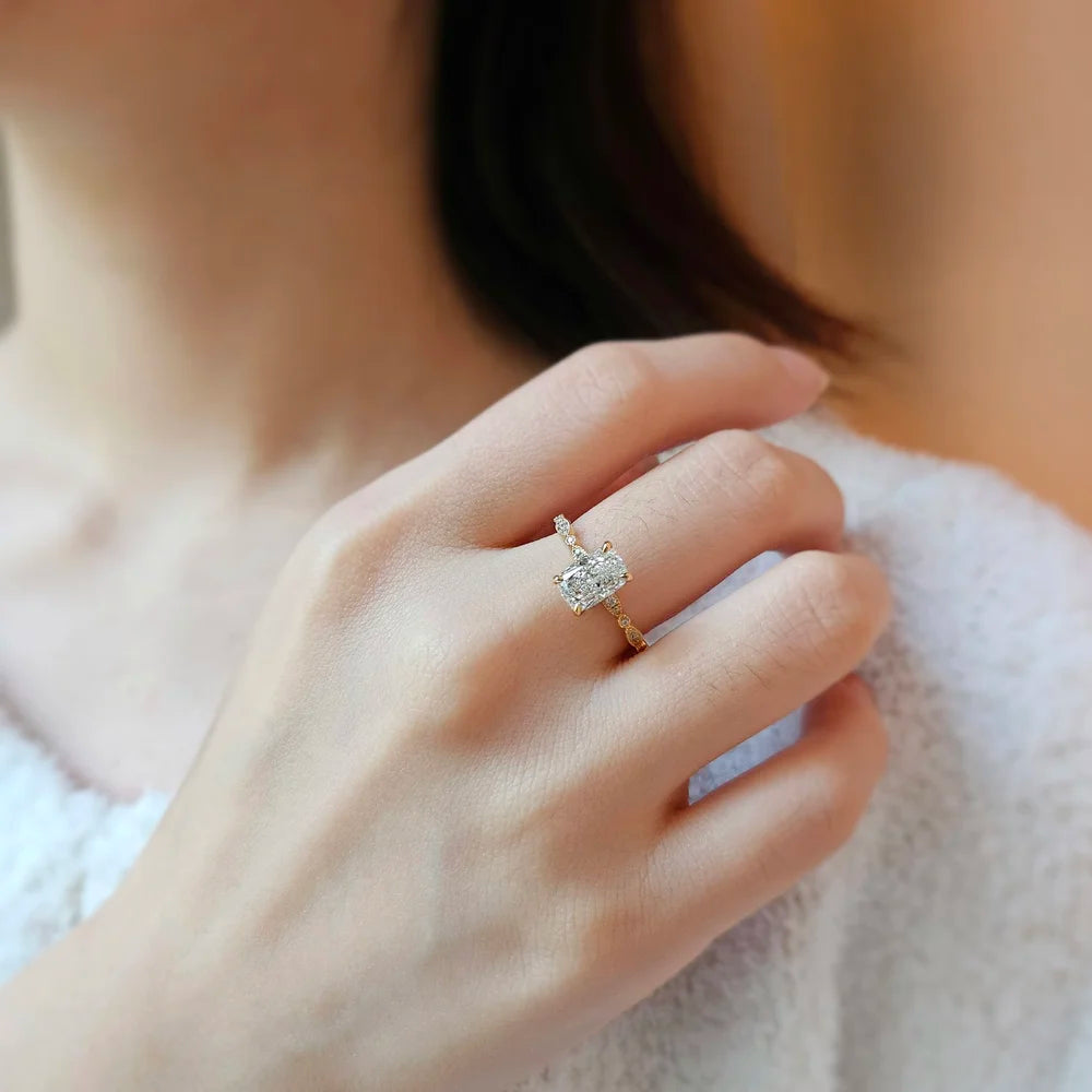 Scarlett Cushion Lab-grown Diamond Ring (1.28cts)