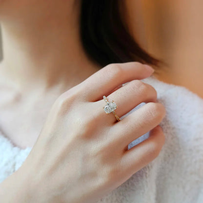 Scarlett Cushion Lab-grown Diamond Ring (1.28cts)