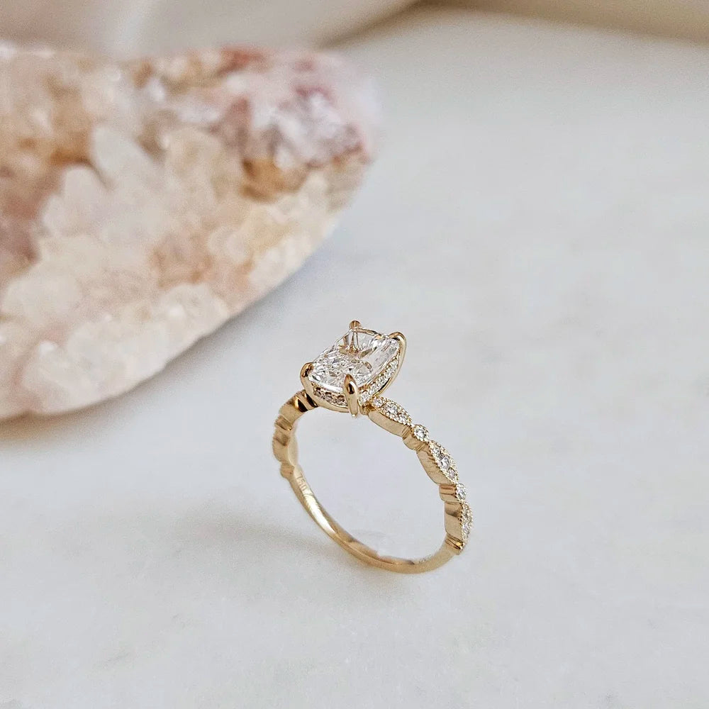Scarlett Cushion Lab-grown Diamond Ring (1.28cts)