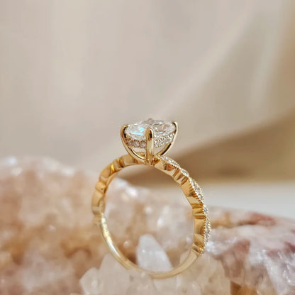 Scarlett Cushion Lab-grown Diamond Ring (1.28cts)