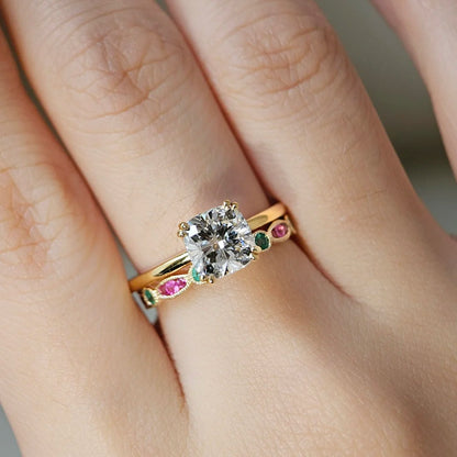 Vintage Marquise Sapphire Band
