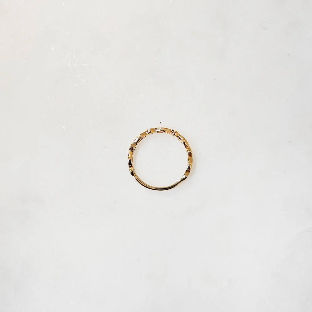 Vintage Marquise Sapphire Band