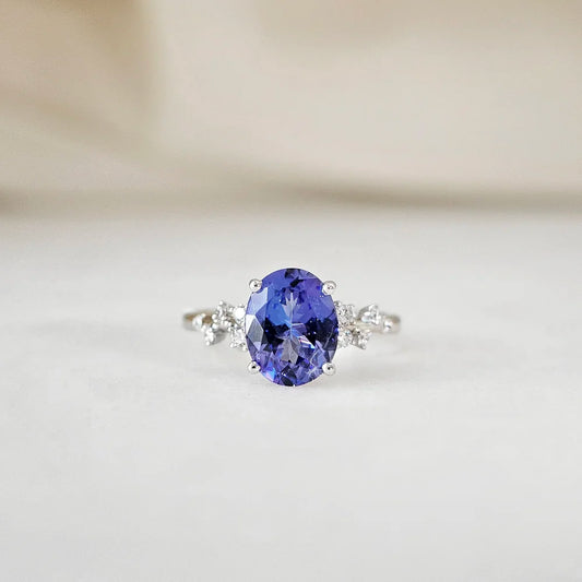 The Gardenia Tanzanite Ring