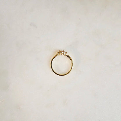 18K Sadie Lab-grown Diamond Ring