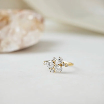 18K Aviva Lab-grown Diamond Ring