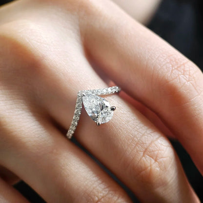 18K Ravee Lab-grown Diamond Ring