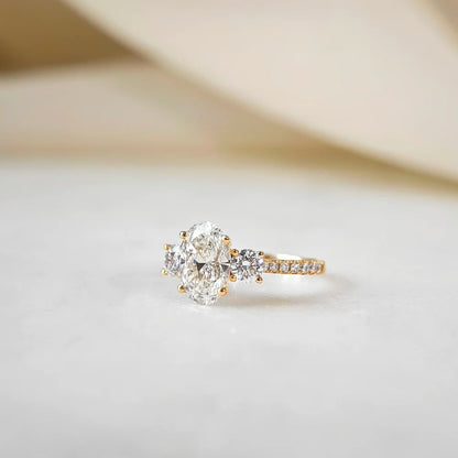 14K Sofia Lab-grown Diamond Engagement Ring