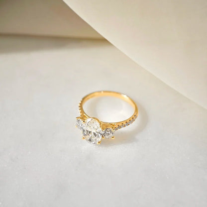 14K Sofia Lab-grown Diamond Engagement Ring