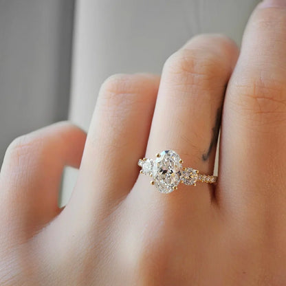 14K Sofia Lab-grown Diamond Engagement Ring