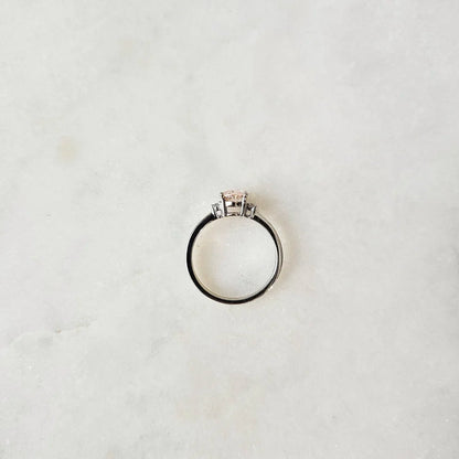 18K Cosmic Pink Lab-grown Diamond Ring