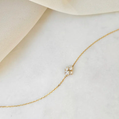18K Samantha Lab-grown Diamond Bracelet