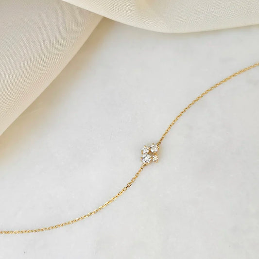 18K Samantha Lab-grown Diamond Bracelet