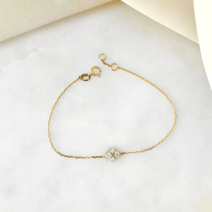 18K Samantha Lab-grown Diamond Bracelet
