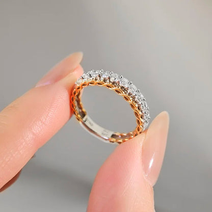 18K Serenity Diamond Band