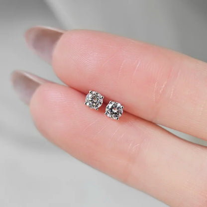 Solatire Diamond Stud Earring (0.15cts)