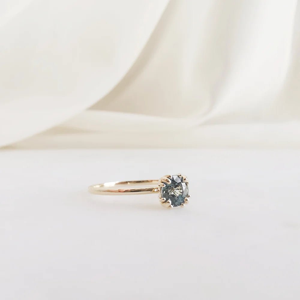 18K Candy Green Sapphire Ring