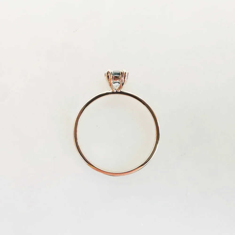 18K Candy Green Sapphire Ring