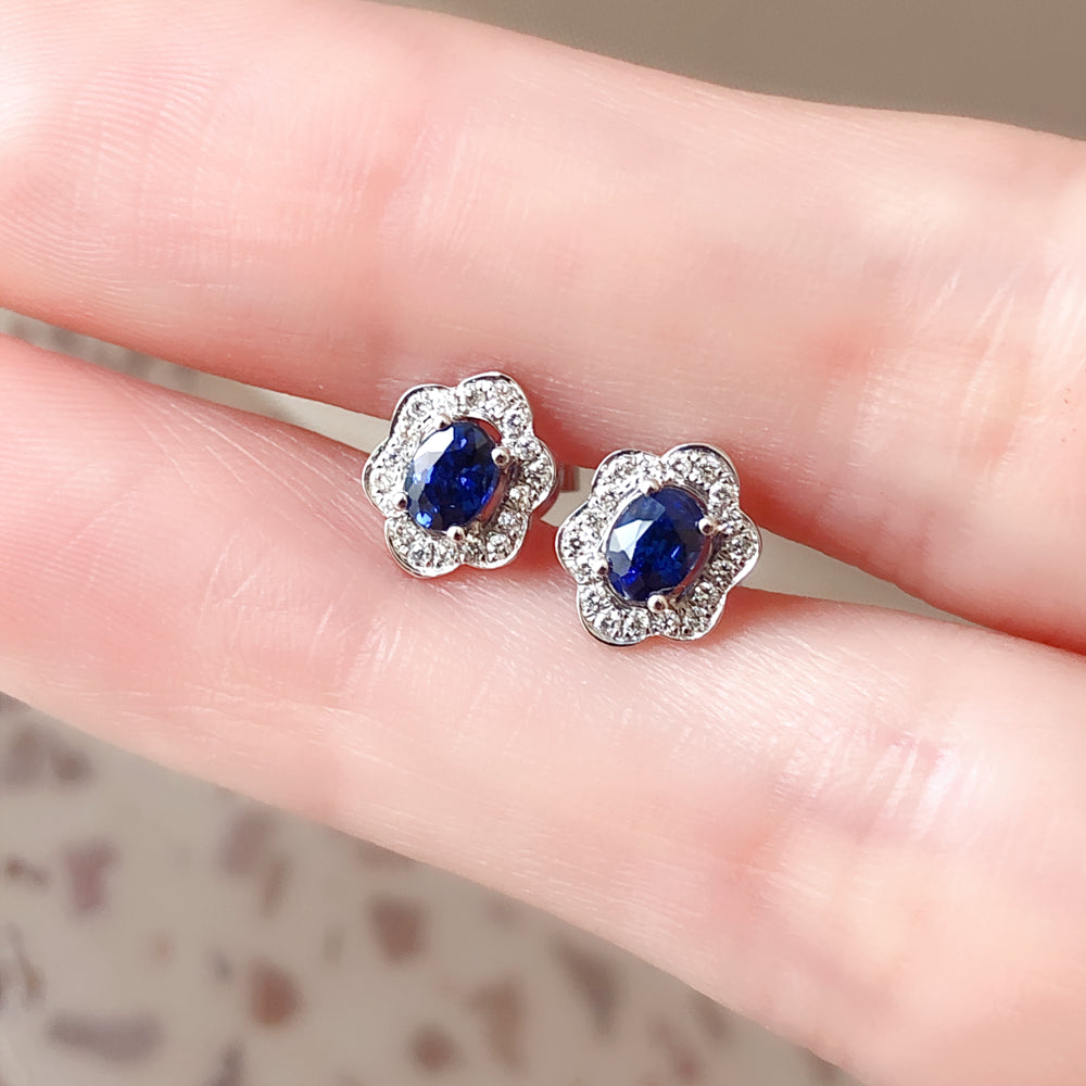Vintage Floral Studs