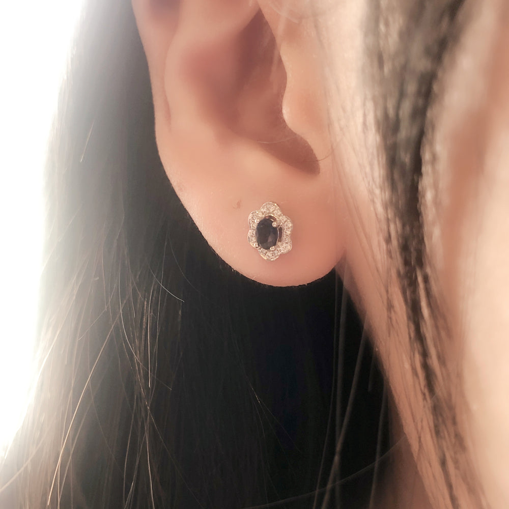 Vintage Floral Studs