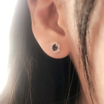 Vintage Floral Studs