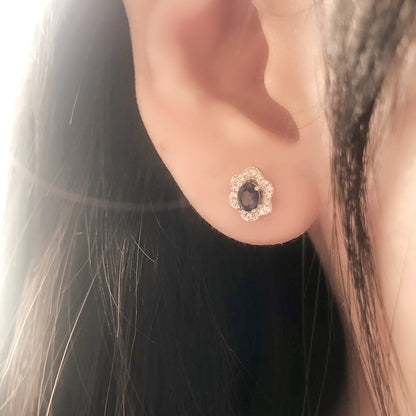 Vintage Floral Studs