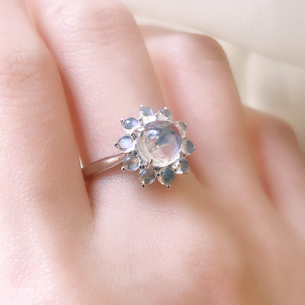 Mystic Moonstone Ring