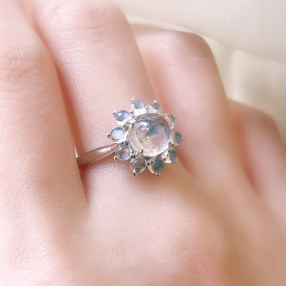 Mystic Moonstone Ring