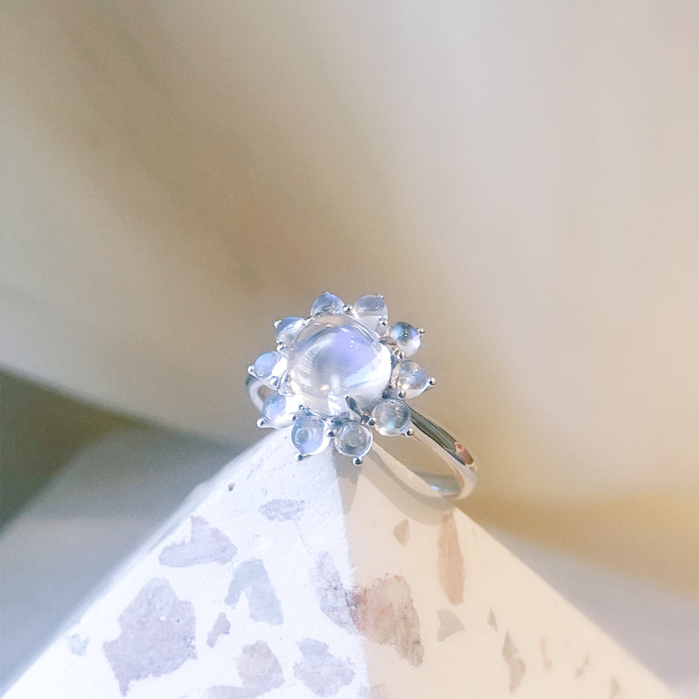 Mystic Moonstone Ring