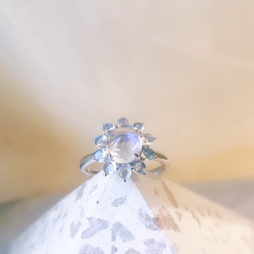 Mystic Moonstone Ring