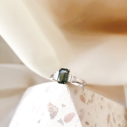 Art Deco Sapphire Ring